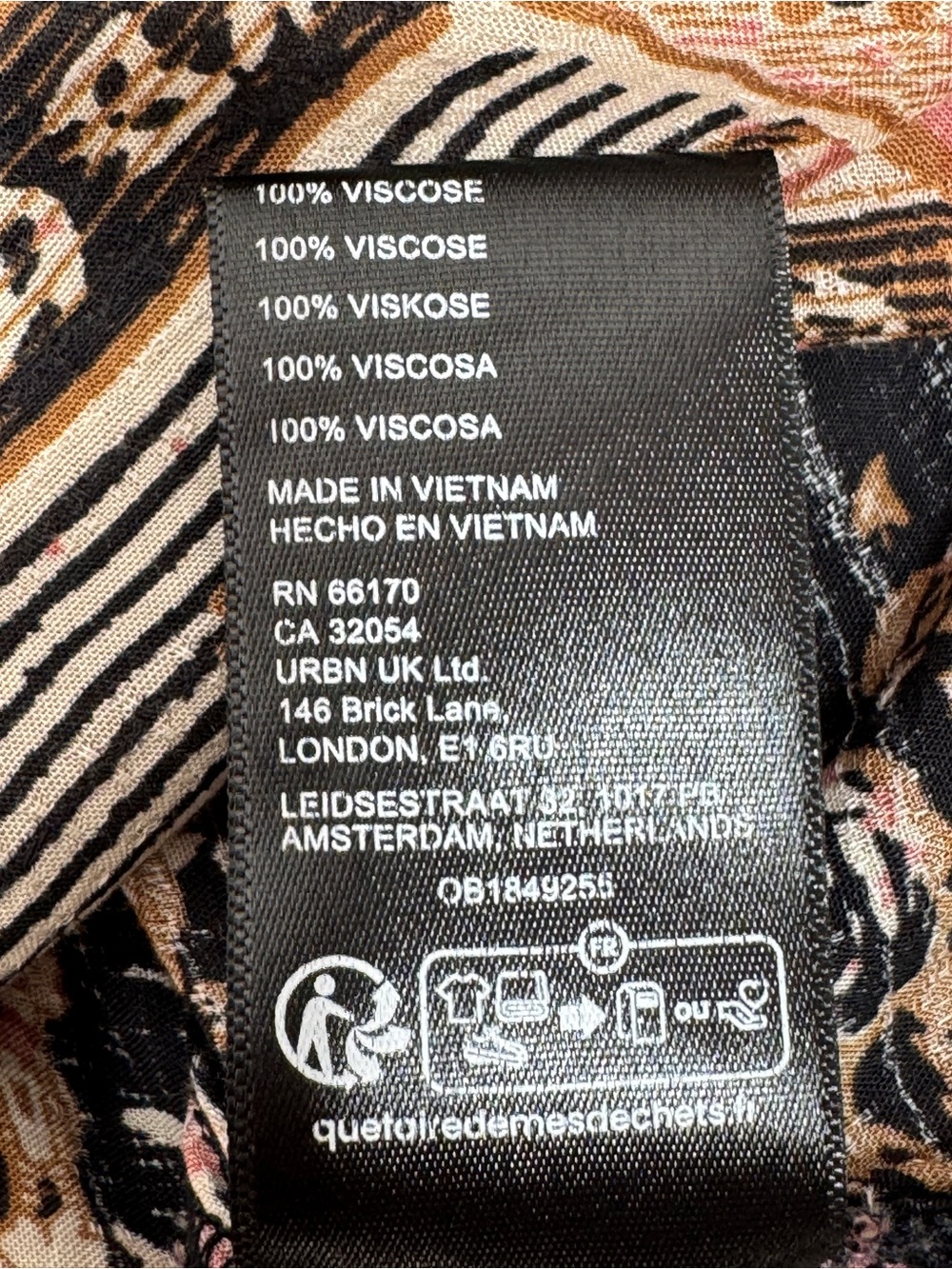 Free People Virgo Baby Floral Boho Oversized Button Up Shirt Black Multi Medium - Picture 11 of 13